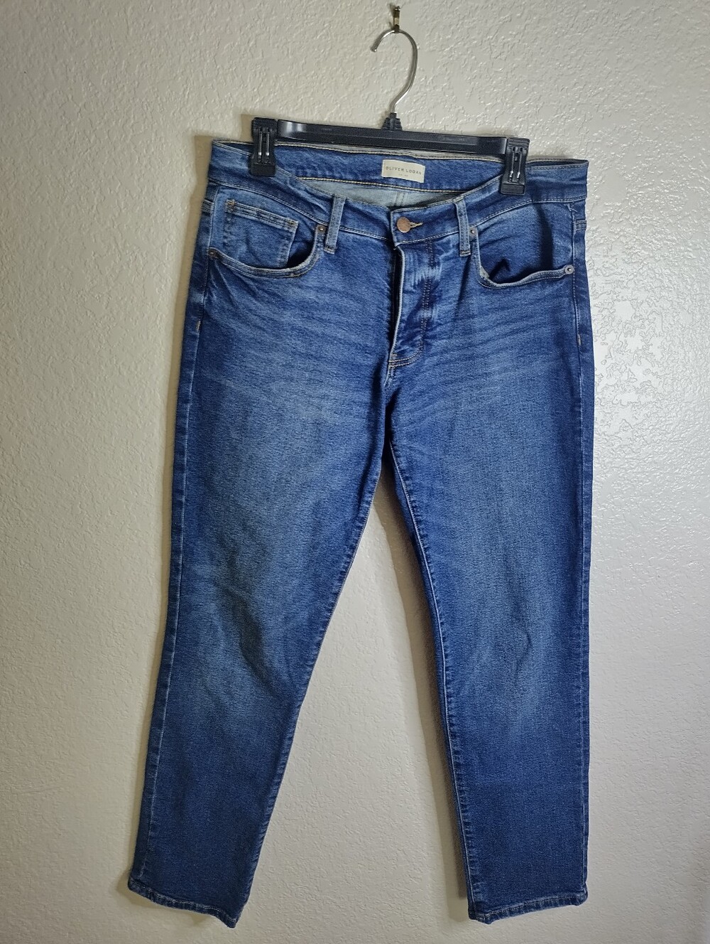 Oliver Logan Straight Leg High Rise Jeans Sz 29